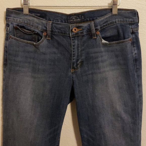Lucky Brand Sweet Crop Jeans Size 12/31 - Picture 5 of 8